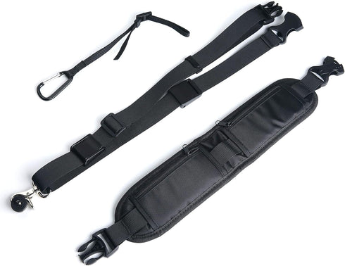 Camera Strap,DSLR Shoulder Strap Crossbody Sling Quick Release Storage Pocket...