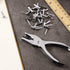 300 Pieces 3/4 Inch Paper Fasteners Small Round Metal Brads with Hole Punch for Scrapbooking Crafts Making DIY (Silver)...
