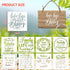 16 Pieces Inspirational Word Stencils Kit Motivational Stencil Reusable Phrase Word Template Family Sign Stencils for Painting on Wood, Porch, Fro...