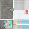 2 in 1 Money Saving Binder, A6 Budget Binder with Upgraded 24 Money Saving Trackers to Save $5050, 500, 1000, 10000 etc...