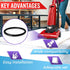 6Pcs Sanitaire Vacuum Belts - Sanitaire Vacuum Parts - Durable, Flexible, Easy Installation, Long Service Life - Compatible with SC679K, SC684, SC...