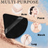8 Pieces Triangle Powder Puff with 4 Travel Cases, Triangle Makeup Puff, Reusable Velour Cosmetic Foundation Blender Sponge for Loose Powder Body ...