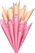 Papyrus 8 Sheet Tissue Paper (Pink and Peach with Rose Edges) for Gifts, Decorations, Crafts, DIY and More...