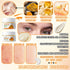Turmeric Face Care Set with Hydrating Honey Face Masks,Skincare Gift Set Include Turmeric Cream,Cleanser,Face Serum,Toner,Eye Cream,Turmeric Soap,...