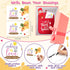 Baking Gift Pot Holder Set - R HORSE 3Pcs Red Baking Pot Holder with Silicone Spatula Greeting Card Heat Resistant Oven Mitts Kitchen Baking Gift ...