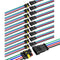 Nilight 4Pin Way Electrical Wire Connector 10 Pack 16AWG Male Female Plug Socket Quick Disconnect Waterproof Plug Play 1.5mm Series Terminal for C...