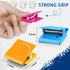 GRTARD Magnetic Clips 6Pack Magnet Metal Clips, Whiteboard Magnet Clip Strong Refrigerator Magnets Clips for Home, School, Hanging Photos, Memo No...