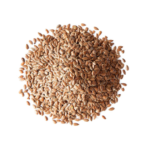Food to Live - Brown Flax Seeds, 4 Ounces Raw Whole Flaxseed, Kosher, Vegan, Bulk. High Dietary Fiber Food. Rich in Omega-3 Fats. Great for Salads...