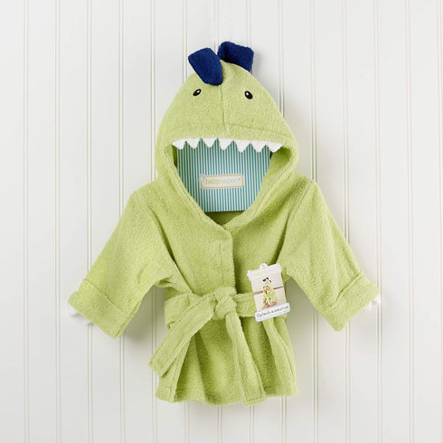 Baby Aspen "Splash-a-Saurus Dinosaur Hooded Towel Robe, 0-9 Months...