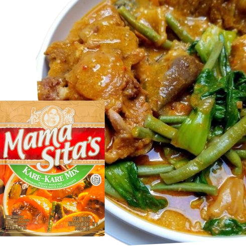 Mama Sita's Mixed Spices, Marinades, Sauces and Seasonings 6 Packs (Kare-Kare Peanut Sauce Mix)...