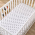 NoJo Lightning Bolt Black and White Nursery Fitted Crib Sheet...