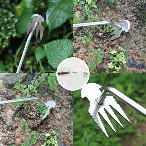 Weeding Tools, 2024 New Portable Garden Weeding Artifact Uprooting Weeding Tool, For Hand Weeder Puller for Vegetable Gardening Backyard Farm Plan...