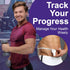 MyoTape Body Measure Tape - Arms Chest Thigh or Waist Measuring Tape for Personal Trainer or Home Fitness Goals...