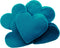 Playfully Ever After 2 inch Felt Hearts 45pc - Ocean Blue...