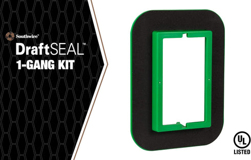 Southwire MDSK1G 1-Gang Draft Seal Kit...