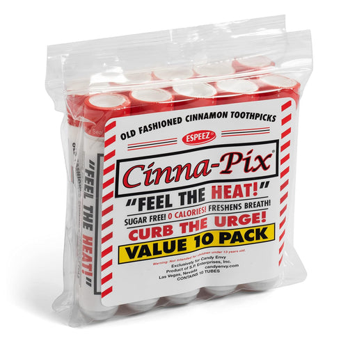 Cinna-pix Cinnamon Toothpicks Tubes (10 Pack)...