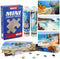 MISITU Small Puzzles for Adults Mini Puzzles 150 Pieces Micro Piece Small Jigsaw Puzzles Challenging Difficult Travel Puzzles Games Toys Gifts Puz...