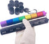 2 PCS Metal Travel Pill Organizer Large - Rainbow Weekly Pill Case +7 Day Pill Organizer-Waterproof Pill Box Container - Compact and Durable Medic...