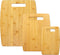 Totally Bamboo 3-Piece Cutting Board Set; 3 Assorted Sizes of Bamboo Wood Cutting Boards for Kitchen...