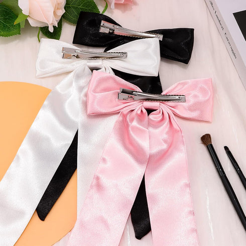 Canitor Hair Bows for Women Hair Ribbons Duck Billed Bow Hair Clips moños lazos Coquette Bows Cute Preppy Teen Girl Gifts Trendy Stuff Gifts Hair ...