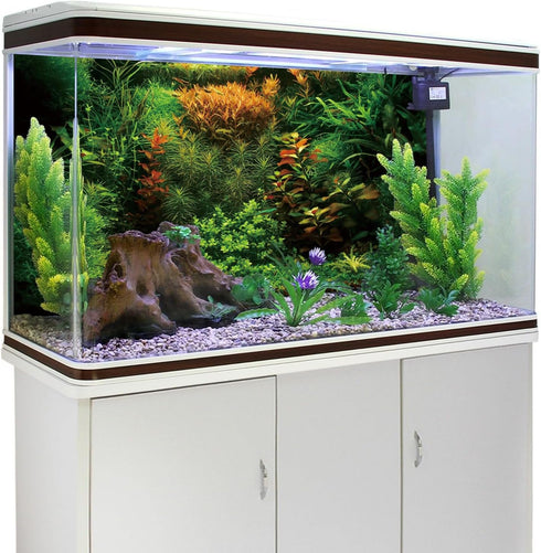 AWERT 72x24 inches Aquarium Background Seagrass Aquarium Background Aquatic Plant River Bed & Lake Fish Tank Background Vinyl Background...