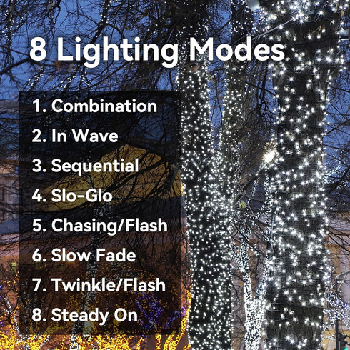 Solar String Lights Outdoor Waterproof Fairy Lights 39ft 100L 8 Modes Solar Powered Garden Light for Christmas Halloween,Wedding, Party, Patio,Tre...