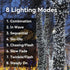 Solar String Lights Outdoor Waterproof Fairy Lights 39ft 100L 8 Modes Solar Powered Garden Light for Christmas Halloween,Wedding, Party, Patio,Tre...