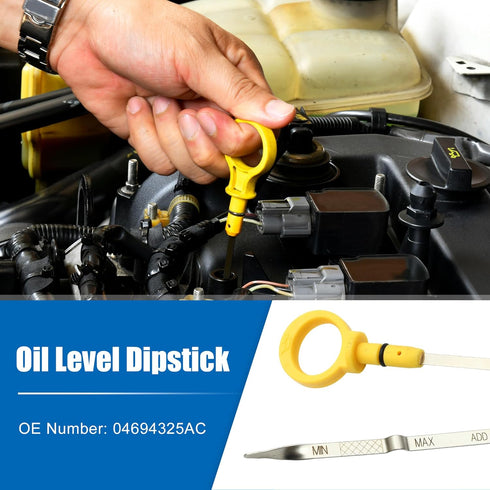 uxcell Engine Oil Level Indicator Dipstick for Chrysler Town Country 1997-2005 for Dodge Caravan 1997-2005 for Dodge Grand Caravan 1997-2005 No.04...
