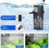 Aquarium Filter Small Betta Fish Tank Water Filter for 5-15 Gallon Fish Turtle Shrimp Tank Submersible Aquarium Internal Filter 4-in-1 Adjustable ...