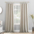 Sun Zero Easton Energy Saving Blackout Tab Top Curtain Panel, 40" x 84", Pearl...