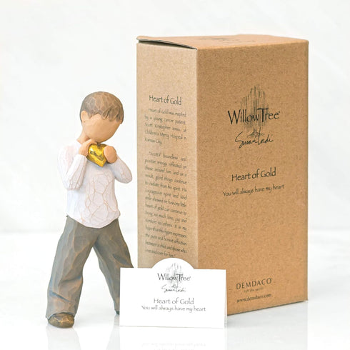 Willow Tree Heart of Gold, Sculpted Hand-Painted Figure...