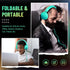 rockpapa Grade Wired Headphones with Microphone, Lightweight Foldable Stereo Bass Headphones with No-Tangle Cord & 3.5mm Jack for Adult/Kids, Lapt...