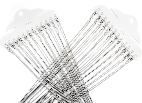 24pcs Chains for Jewelry Making 20 Inch 925 Sterling Silver Plated 1.2mm DIY Snake Chain Bulk Link Necklace with Lobster Clasps...