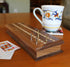 WE Games Standard Metal Cribbage Pegs with Velvet Pouch - Set of 6 (3 Brass, 3 Silver)...