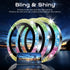 for iPhone 15 Pro Max Camera Lens Protector Bling and 3 Pcs Screen Protector, Tempered Glass Camera Cover, Anti-Scratch Anti-Drop Protection Glitt...