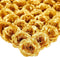 50 Pack Gold Roses Artificial Flowers Bulk, 3 Inch Stemless Fake Silk Roses for Decorations, Wedding, Faux Bouquets...