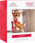 Hallmark Rudolph the Red-Nosed Reindeer in Santa Hat With Present Christmas Ornament...
