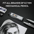 Nicpro 600pcs Mechanical Pencil Refills 0.7 mm, Break Resistant Mechanical Pencil Refills 2B, 60 Pack Per Tube, 10 Tubes...