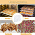 Silicone Dehydrator Sheets, Non Stick Silicone Mesh for Dehydrator Tray Liner 14x14inch Silicone Dehydrator Sheet Food Dehydrator Sheets Fruit Dry...