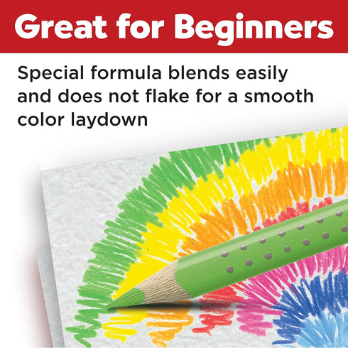 Faber-Castell Grip Colored EcoPencils - 24 Pack Colored Pencils, Pre-Sharpened...