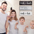 Jetec Bathroom Wall Decor Bath Rules Wall Art Sign Family Hanging Funny Wooden Hanging Sign Rustic Wood Decor for Home Bedroom Outdoor(Simple Patt...