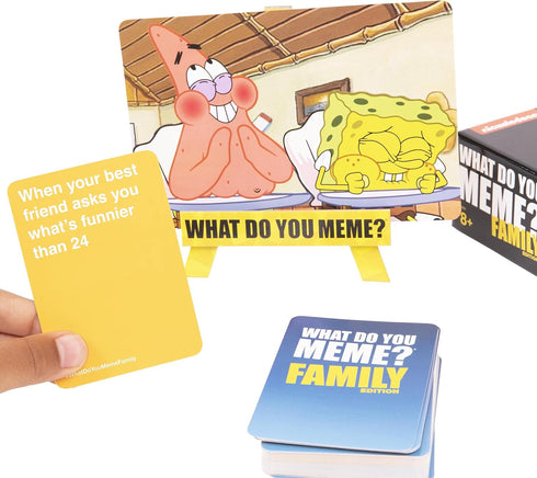 WHAT DO YOU MEME? Spongebob Family Edition – The Hilarious Game for Meme Lovers...