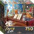 RoseArt - Fancy Cats - Piano Lessons - 750 Piece Jigsaw Puzzle for Adults...