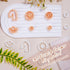 Puocaon Smiley Sunflower Clay Cutters - 6 Pcs Polymer Clay Cutters for Earrings Making, Smiley Face Flower Clay Cutters Set Polymer Clay Jewelry M...