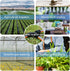 Kalolary Barbed Tee for 5/16 Inch Irrigation Tube, 20PCS Anti-Drop Drip Irrigation Hose Fittings for 8/12mm PE Pipe Micro Spray Lock Drip Irrigati...