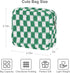 Sanitary Napkin Storage Bag, Menstrual Pad Zipper Bag Checkered Portable Period Bag Panty Liners, Tampon Storage Pouch for Teen Girls Women Ladies...