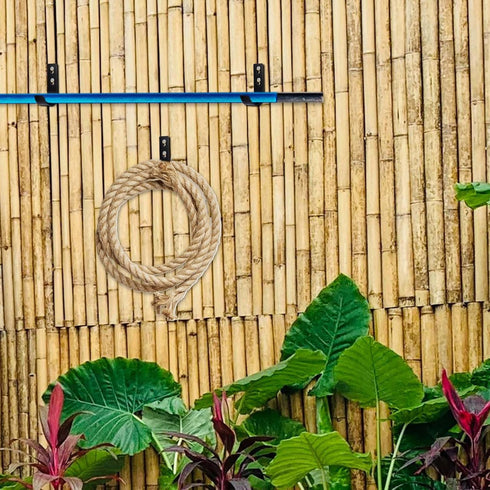 LUTER 4pcs Pool Pole Hanger, Pool Hook Accessories Multifunctional Metal Pool Pole Hanger Pool Pole Hook for Fence, Wall, Hanging Equipment, Pool...