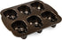 Nordic Ware Halloween Bakeware, Haunted Skull Cakelet Pan, Bronze...