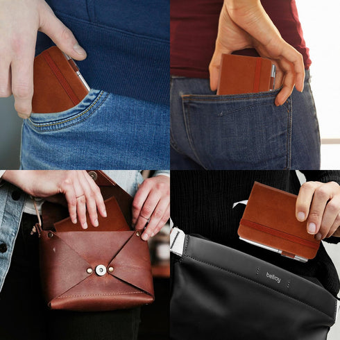 2-Pack Pocket Notebook, 4.3" x 3.5"Small Notebook, Hardcover PU Leather Notebook with Pen Total 200 Pages, Pocket Journal for College Ruled, Work ...