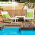 Waterproof Outdoor Throw Pillow Cover, 2 Pack Solid PU Coating Throw Pillow Case UV Protection Garden Cushion Cover for Patio Sofa Couch Balcony 2...